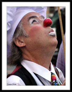 clown dezo jean-pierre desaulniers cirque art rue fête foraine