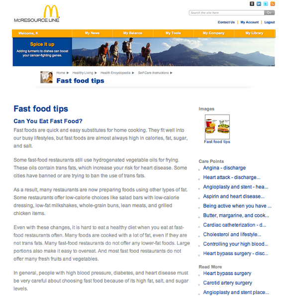 Fast food junk mcdonald mcdo valeur nutritive